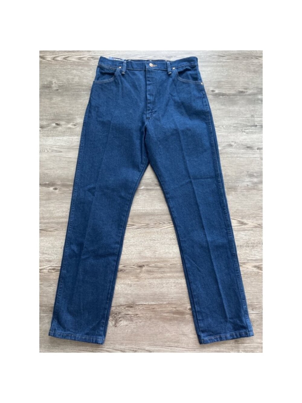 Wrangler Cowboy Cut Slim Fit Jeans Womens 15 Dark Rinse  Full Length NWT